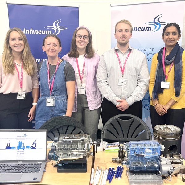 Infineum creates a positive reaction at Student Career Fair in Reading (UK)