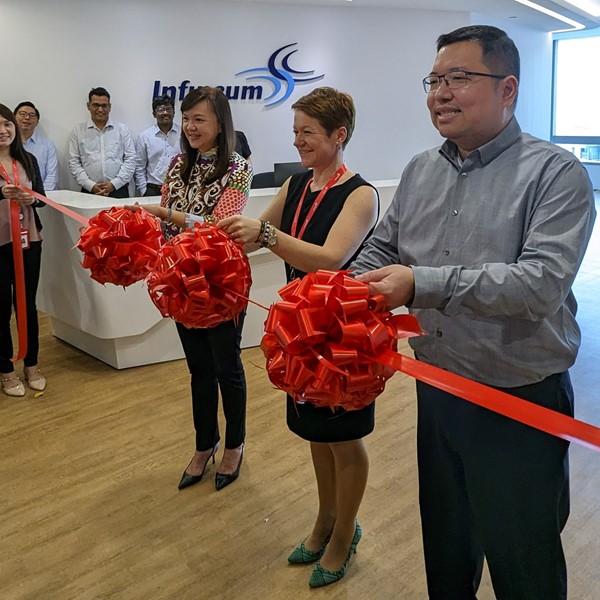 Infineum Singapore launched a new way of working in a newly renovated office