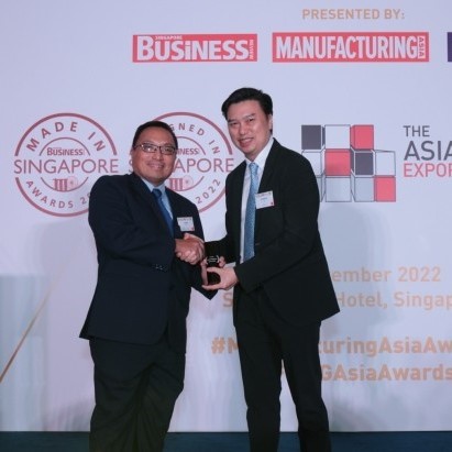Infineum innovative product wins ‘Made in Singapore’ Business Award